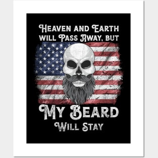 Funny Bible Verse, Bearded American Posters and Art